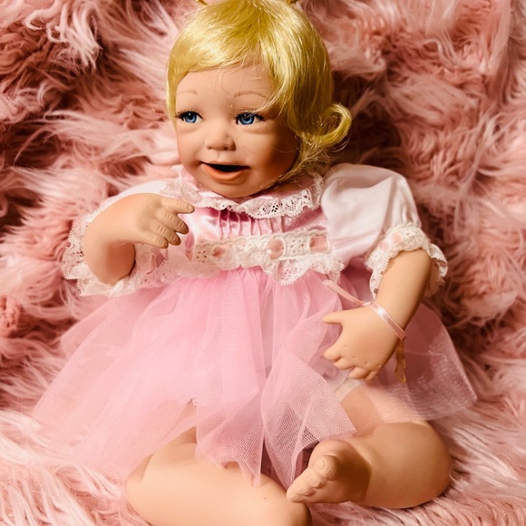 Ashton Drake Galleries 1994 vintage Ballerina tutu Halo Porcelain Doll - Picture 2 of 8